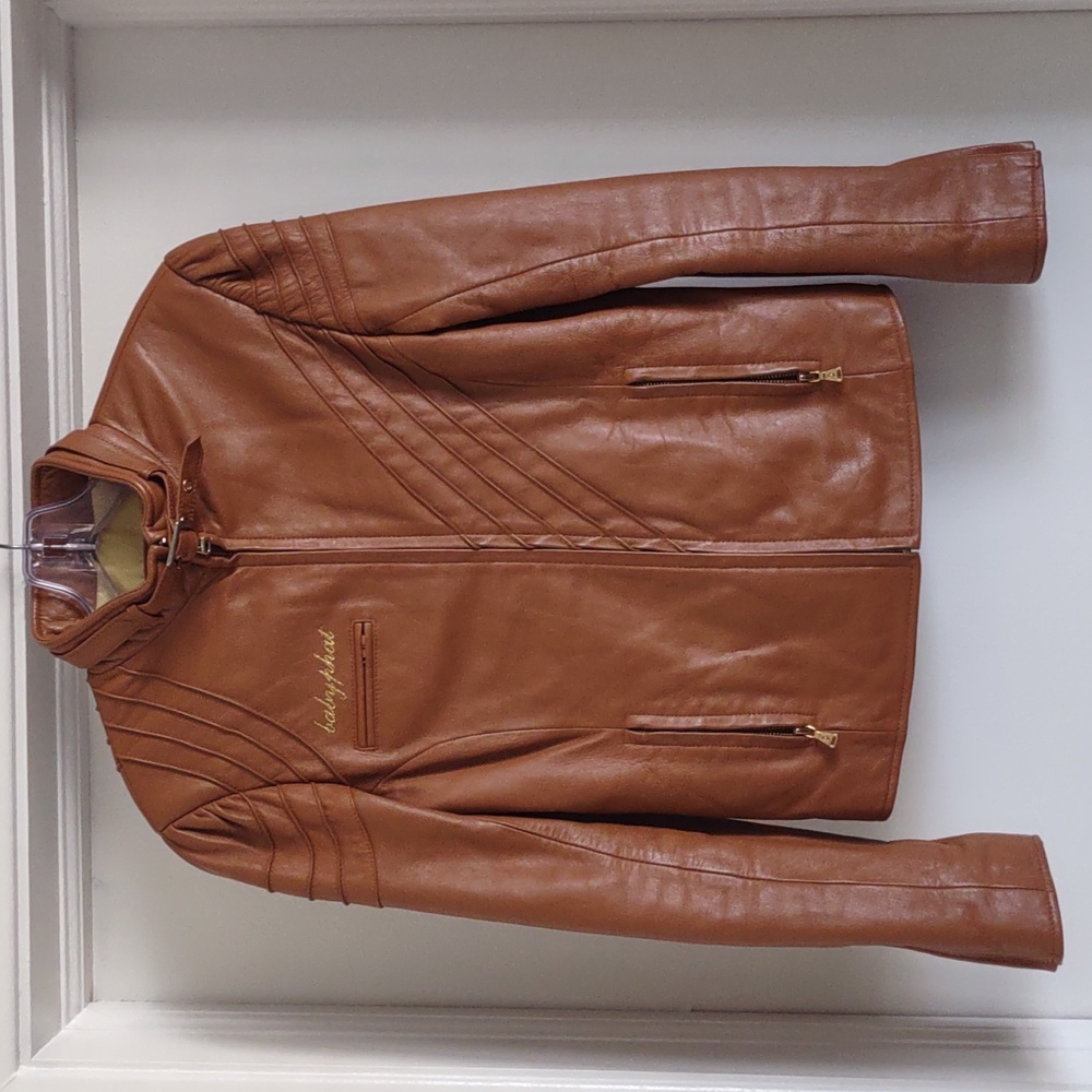 *FINAL PRICE* Vintage Baby Phat Leather Moto Jacket